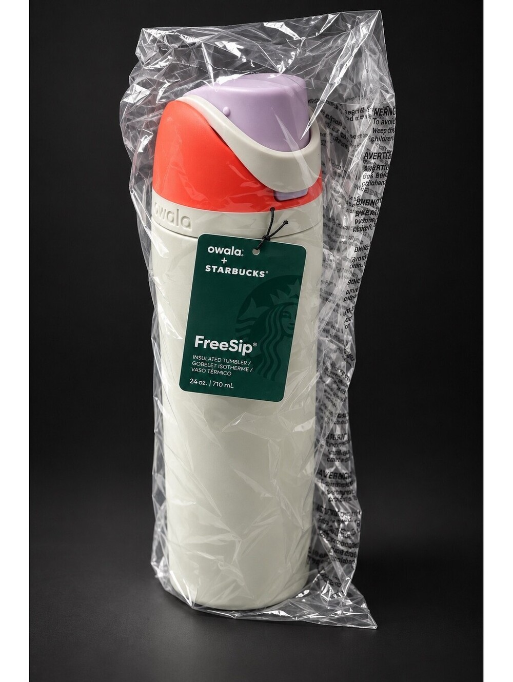 Owala x Starbucks FreeSip 24oz Pumpkin Spice Latte PSL 2026 Limited Edition NEW